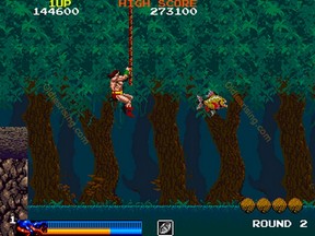 une photo d'Ã©cran de Rastan Saga sur Arcade